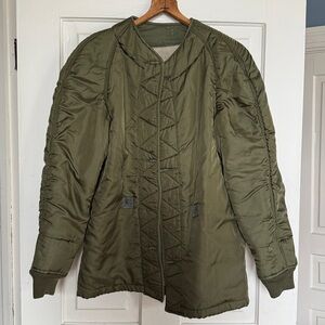 Olive Green Military Liner